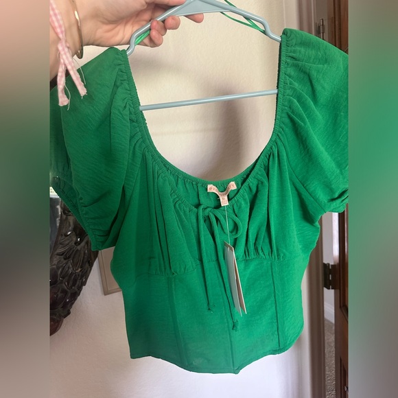 Corset green top - Picture 2 of 3